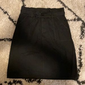 Bates Sister - The Tie-Waist Black Skirt